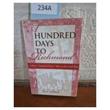 A Hundred Days to Richmond Book
