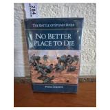 No Better Place to Die Book