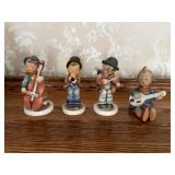 4 Musical Themed Hummel Figurines