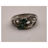 Sterling Silver Beautiful Gemstone Ring