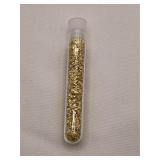 24k Gold Flakes in Bottle