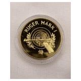 24K Gold Layered Arms Commemorative Coin