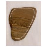 Polished Picture Jasper Gemstone Slice