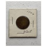 1864 Two Cent Piece