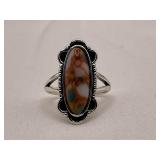 Southwest Style Agate Ring