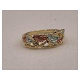 Vintage Estate Tri-Colored Ring