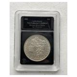 Slabbed Morgan Dollar