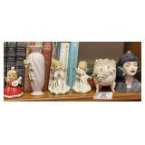Head Vase & Misc. Collectibles
