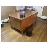 Vintage Oak Desk & Chair