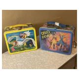 2 Vintage Lunch Boxes