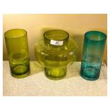 3 Target Home Glass Vases