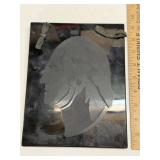 George Washington Etched Glass Plaque