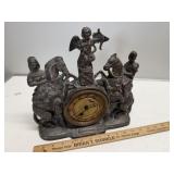 Romantic Figural Mantel Clock