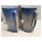 Blue Pottery Beverage Dispensers