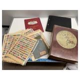 Vintage Stamp Album Collection