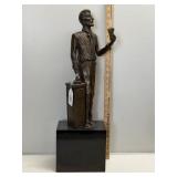 Rudolf Bronze-Finish Gentleman Sculpture