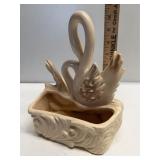 Vintage Hull '81' Swan Planter