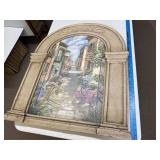Tuscan Courtyard Wall Art