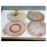 Vintage Serving Tray Lot