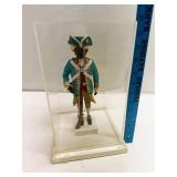Handcrafted Apple Doll Soldier