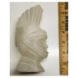Art Deco Knight Bust Sculpture