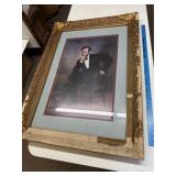 Framed Abraham Lincoln Portrait Print
