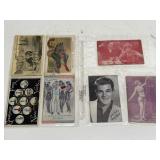 Antique Postcard Collection in 2 Binder Sleeves