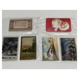 Antique Postcard Collection in 2 Binder Sleeves
