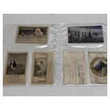 Antique Postcard Collection in 2 Binder Sleeves