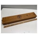 Dutch Wooden Cigar Mold Case