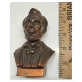 Lincoln Copper Tone Bust