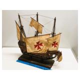 Wooden Model Columbus's flagship, the Santa Maria