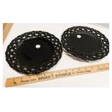 Pair of Vintage Westmoreland Trays