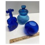Cobalt Blue Art Glass Collection