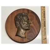 Lincoln Profile Wall Plaque
