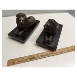 Pair of Bombay Lion Bookends