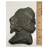 Cast Iron Pirate Wall Plaque