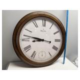 Large Bulova Wall Clock