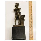 Napoleon Bronze Tone Sculpture