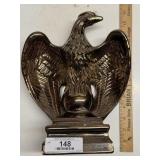 Vintage Glazed Ceramic (pottery) Eagle Figurine