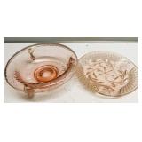 Pink Depression Glass Lot