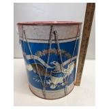 Patriotic Eagle Waste Basket