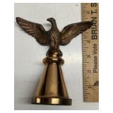 Patriotic Brass Eagle Figurine