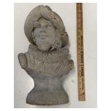 Decorative Concrete Renaissance Gentleman Bust