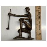 Modernist Golfer Figure