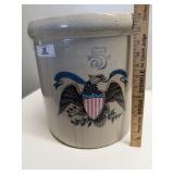 5 Gallon Stoneware Crock