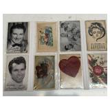 Antique Postcard Collection in 2 Binder Sleeves