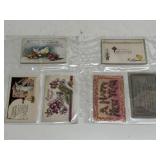 Antique Postcard Collection in 2 Binder Sleeves