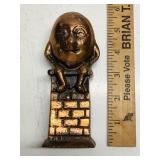 Cast Iron Humpty Dumpty Coin Bank