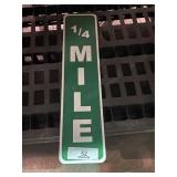 14 Mile Sign
